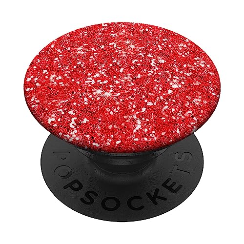 Rote Popsocket niedliche rote PopSockets für Damen und Mädchen, rot PopSockets mit austauschbarem PopGrip von Fire Fit Designs