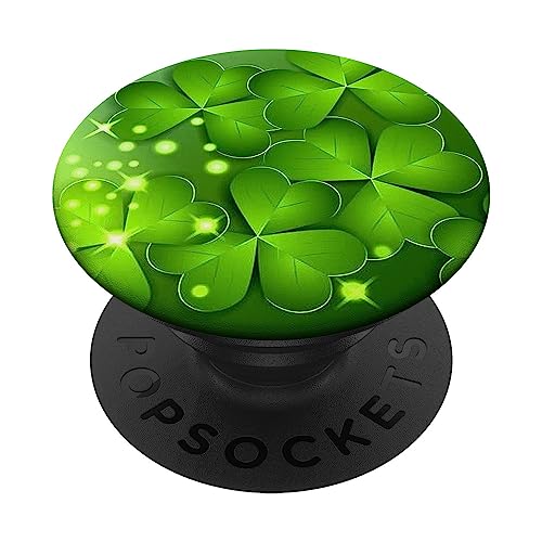 St Patricks Day Pop Socket für Telefon Irish Luck Grün Irisch PopSockets mit austauschbarem PopGrip von Fire Fit Designs