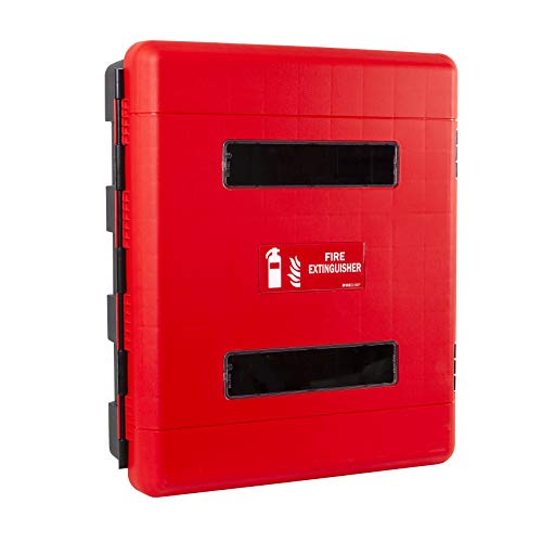 Firechief FCDC doppelt Feuerlöscher Cabinet, Dichtung Latch, rot Firechief FCDC doppelt Feuerlöscher Cabinet, Dichtung Latch, rot von Firechief
