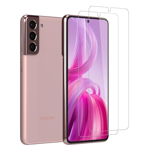 Schutzfolie für Samsung Galaxy S21 Panzerglas, [2 Stück] Hohe Auflösung für Displayschutz Samsung S21 Folie [9H Härte] [Fingerabdruck] für Samsung Galaxy S21 5G Displayfolie von Firekite