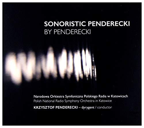NOSPR & Krzysztof Penderecki: Sonoristic Penderecki by Penderecki [CD] von Firma KsiÄgarska Jacek Olesiejuk