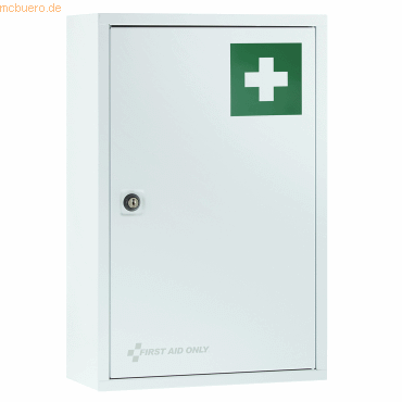 First Aid Only Erste Hilfe Schrank P-10201 00 30x46x14cm o Inhalt weiß von First Aid Only
