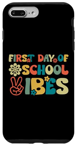 Erster Schultag Vibes Retro Vintage 1. Schultag Hülle für iPhone 7 Plus/8 Plus Erster Schultag Vibes Retro Vintage 1. Schultag Hülle für iPhone 7 Plus/8 Plus von First Day Of School Back To School Student Teacher