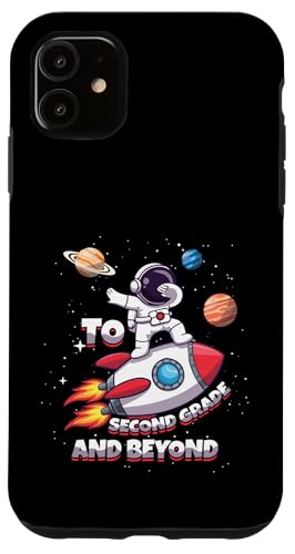In die zweite Klasse und darüber hinaus, Cool Space, 1. Schultag, Kinder Hülle für iPhone 11 In die zweite Klasse und darüber hinaus, Cool Space, 1. Schultag, Kinder Hülle für iPhone 11 von First Day Of School Back To School Student Teacher