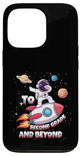 In die zweite Klasse und darüber hinaus, Cool Space, 1. Schultag, Kinder Hülle für iPhone 13 Pro In die zweite Klasse und darüber hinaus, Cool Space, 1. Schultag, Kinder Hülle für iPhone 13 Pro von First Day Of School Back To School Student Teacher
