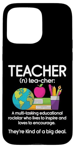 Lehrer Definition Schullehrer 1. Schultag Hülle für iPhone 15 Pro Max Lehrer Definition Schullehrer 1. Schultag Hülle für iPhone 15 Pro Max von First Day Of School Back To School Student Teacher