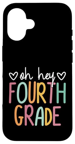 Oh Hey, Viertklässler, alles Gute zum ersten Schultag Hülle für iPhone 16 Oh Hey, Viertklässler, alles Gute zum ersten Schultag Hülle für iPhone 16 von First Day Of School Back To School Student Teacher