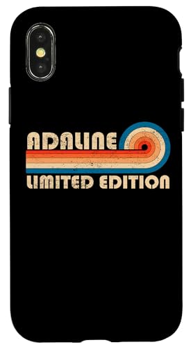 ADALINE First Name Funny Retro Vintage Birthday Hülle für iPhone X/XS ADALINE First Name Funny Retro Vintage Birthday Hülle für iPhone X/XS von First Name Cool Given Name