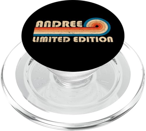ANDREE First Name Funny Retro Vintage Birthday PopSockets PopGrip für MagSafe ANDREE First Name Funny Retro Vintage Birthday PopSockets PopGrip für MagSafe von First Name Cool Given Name