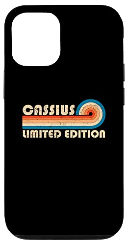 CASSIUS First Name Funny Retro Vintage Birthday Hülle für iPhone 12/12 Pro von First Name Cool Given Name