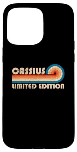 CASSIUS First Name Funny Retro Vintage Birthday Hülle für iPhone 15 Pro Max CASSIUS First Name Funny Retro Vintage Birthday Hülle für iPhone 15 Pro Max von First Name Cool Given Name