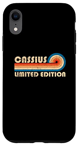 CASSIUS First Name Funny Retro Vintage Birthday Hülle für iPhone XR CASSIUS First Name Funny Retro Vintage Birthday Hülle für iPhone XR von First Name Cool Given Name