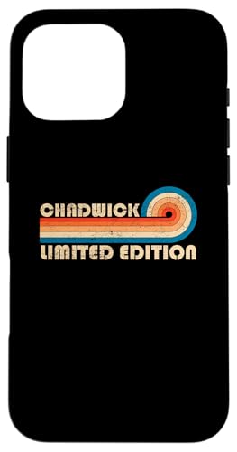 CHADWICK First Name Funny Retro Vintage Birthday Hülle für iPhone 16 Pro Max CHADWICK First Name Funny Retro Vintage Birthday Hülle für iPhone 16 Pro Max von First Name Cool Given Name