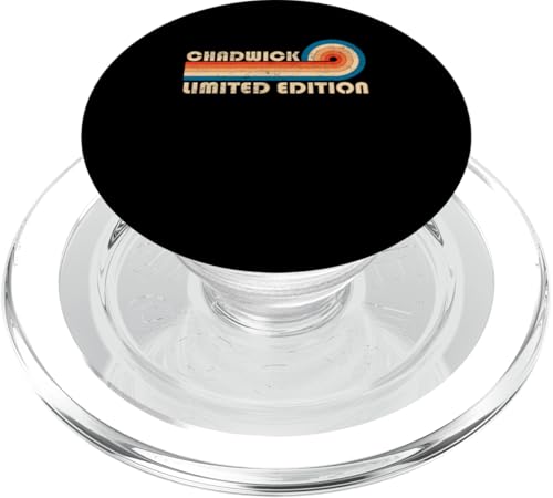 CHADWICK First Name Funny Retro Vintage Birthday PopSockets PopGrip für MagSafe CHADWICK First Name Funny Retro Vintage Birthday PopSockets PopGrip für MagSafe von First Name Cool Given Name