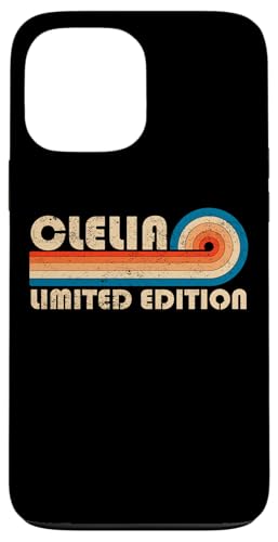 CLELIA First Name Funny Retro Vintage Birthday Hülle für iPhone 13 Pro Max von First Name Cool Given Name