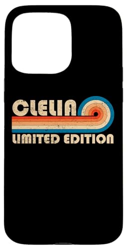 CLELIA First Name Funny Retro Vintage Birthday Hülle für iPhone 15 Pro Max CLELIA First Name Funny Retro Vintage Birthday Hülle für iPhone 15 Pro Max von First Name Cool Given Name