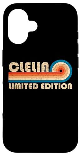 CLELIA First Name Funny Retro Vintage Birthday Hülle für iPhone 16 CLELIA First Name Funny Retro Vintage Birthday Hülle für iPhone 16 von First Name Cool Given Name