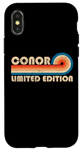 CONOR First Name Funny Retro Vintage Birthday Hülle für iPhone X/XS CONOR First Name Funny Retro Vintage Birthday Hülle für iPhone X/XS von First Name Cool Given Name