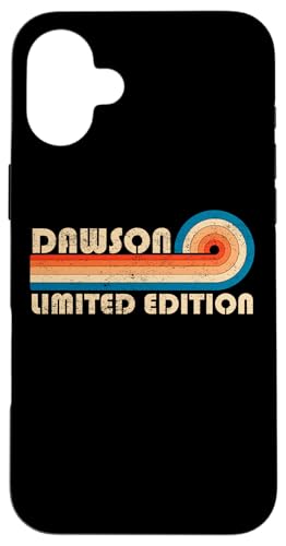 DAWSON First Name Funny Retro Vintage Birthday Hülle für iPhone 16 Plus DAWSON First Name Funny Retro Vintage Birthday Hülle für iPhone 16 Plus von First Name Cool Given Name