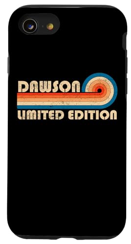 DAWSON First Name Funny Retro Vintage Birthday Hülle für iPhone SE (2020) / 7 / 8 von First Name Cool Given Name