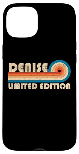 DENISE First Name Funny Retro Vintage Birthday Hülle für iPhone 15 Plus DENISE First Name Funny Retro Vintage Birthday Hülle für iPhone 15 Plus von First Name Cool Given Name