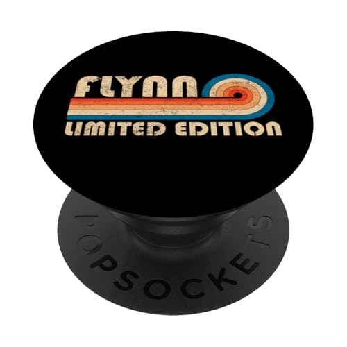 FLYNN First Name Funny Retro Vintage Birthday PopSockets Klebender PopGrip FLYNN First Name Funny Retro Vintage Birthday PopSockets Klebender PopGrip von First Name Cool Given Name