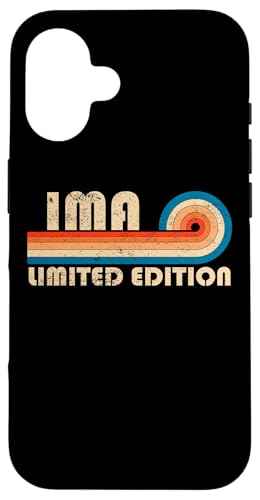 IMA First Name Funny Retro Vintage Birthday Hülle für iPhone 16 IMA First Name Funny Retro Vintage Birthday Hülle für iPhone 16 von First Name Cool Given Name