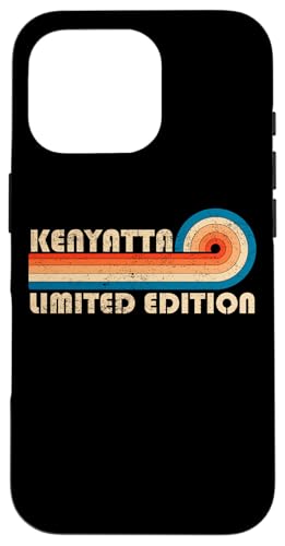 KENYATTA First Name Funny Retro Vintage Birthday Hülle für iPhone 16 Pro KENYATTA First Name Funny Retro Vintage Birthday Hülle für iPhone 16 Pro von First Name Cool Given Name