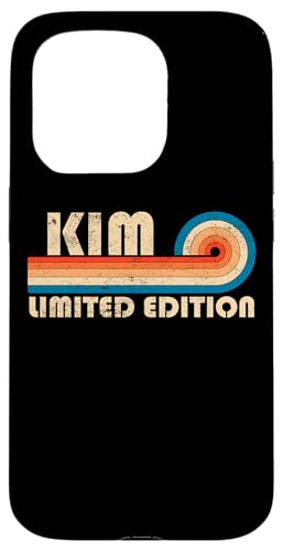 KIM First Name Funny Retro Vintage Birthday Hülle für iPhone 15 Pro KIM First Name Funny Retro Vintage Birthday Hülle für iPhone 15 Pro von First Name Cool Given Name