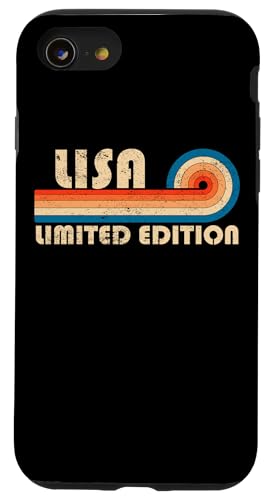 LISA First Name Funny Retro Vintage Birthday Hülle für iPhone SE (2020) / 7 / 8 von First Name Cool Given Name