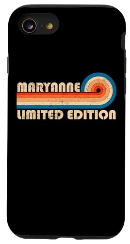 MARYANNE First Name Funny Retro Vintage Birthday Hülle für iPhone SE (2020) / 7 / 8 von First Name Cool Given Name