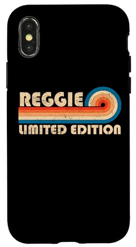 REGGIE First Name Funny Retro Vintage Birthday Hülle für iPhone X/XS REGGIE First Name Funny Retro Vintage Birthday Hülle für iPhone X/XS von First Name Cool Given Name