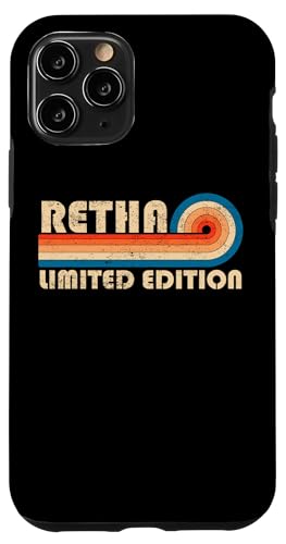 RETHA First Name Funny Retro Vintage Birthday Hülle für iPhone 11 Pro RETHA First Name Funny Retro Vintage Birthday Hülle für iPhone 11 Pro von First Name Cool Given Name