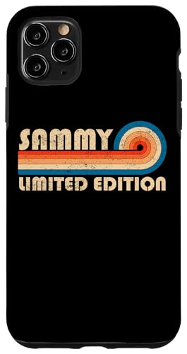 SAMMY First Name Funny Retro Vintage Birthday Hülle für iPhone 11 Pro Max von First Name Cool Given Name