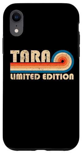 TARA First Name Funny Retro Vintage Birthday Hülle für iPhone XR von First Name Cool Given Name