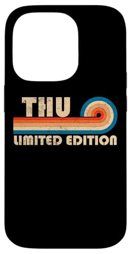 THU First Name Funny Retro Vintage Birthday Hülle für iPhone 14 Pro THU First Name Funny Retro Vintage Birthday Hülle für iPhone 14 Pro von First Name Cool Given Name