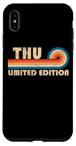 THU First Name Funny Retro Vintage Birthday Hülle für iPhone XS Max THU First Name Funny Retro Vintage Birthday Hülle für iPhone XS Max von First Name Cool Given Name