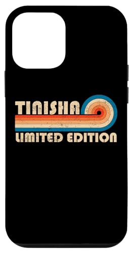 TINISHA First Name Funny Retro Vintage Birthday Hülle für iPhone 12 mini TINISHA First Name Funny Retro Vintage Birthday Hülle für iPhone 12 mini von First Name Cool Given Name