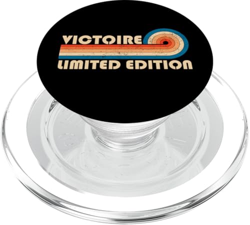VICTOIRE First Name Funny Retro Vintage Birthday PopSockets PopGrip für MagSafe VICTOIRE First Name Funny Retro Vintage Birthday PopSockets PopGrip für MagSafe von First Name Cool Given Name