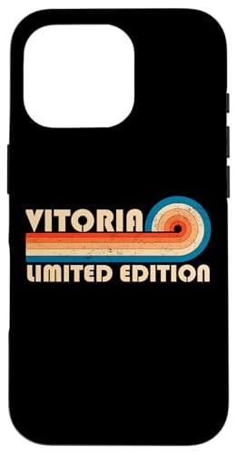 VITORIA First Name Funny Retro Vintage Birthday Hülle für iPhone 16 Pro VITORIA First Name Funny Retro Vintage Birthday Hülle für iPhone 16 Pro von First Name Cool Given Name