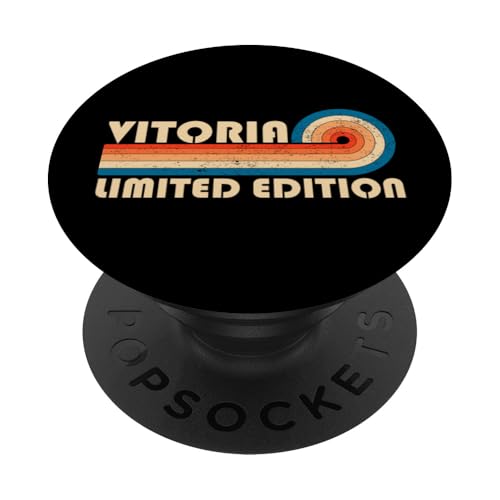 VITORIA First Name Funny Retro Vintage Birthday PopSockets Klebender PopGrip VITORIA First Name Funny Retro Vintage Birthday PopSockets Klebender PopGrip von First Name Cool Given Name