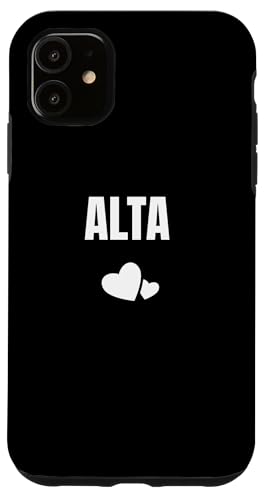Alta Niedliches Herz für Vornamen Geburtstag Hülle für iPhone 11 von First Name Gift Female Cute Heart Birthday Name