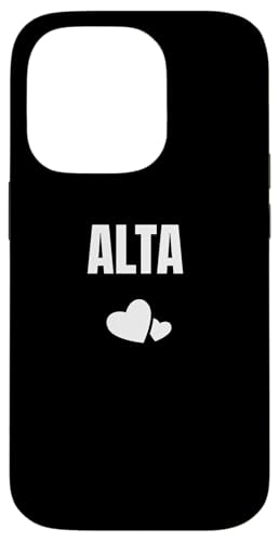 Alta Niedliches Herz für Vornamen Geburtstag Hülle für iPhone 14 Pro Alta Niedliches Herz für Vornamen Geburtstag Hülle für iPhone 14 Pro von First Name Gift Female Cute Heart Birthday Name