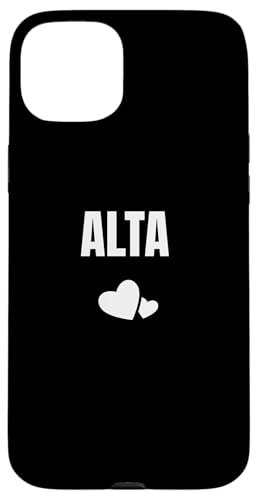 Alta Niedliches Herz für Vornamen Geburtstag Hülle für iPhone 15 Plus von First Name Gift Female Cute Heart Birthday Name