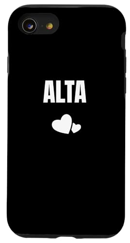 Alta Niedliches Herz für Vornamen Geburtstag Hülle für iPhone SE (2020) / 7 / 8 von First Name Gift Female Cute Heart Birthday Name