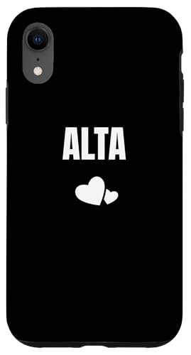 Alta Niedliches Herz für Vornamen Geburtstag Hülle für iPhone XR Alta Niedliches Herz für Vornamen Geburtstag Hülle für iPhone XR von First Name Gift Female Cute Heart Birthday Name