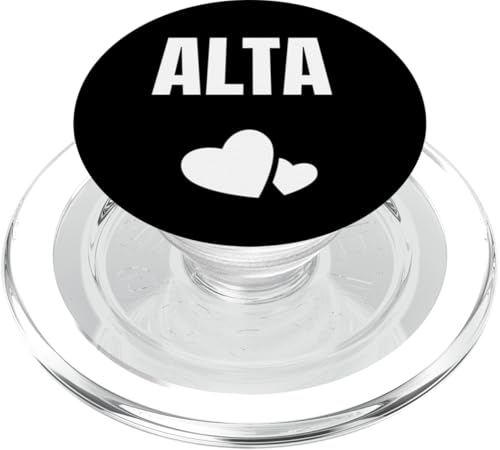 Alta Niedliches Herz für Vornamen Geburtstag PopSockets PopGrip für MagSafe Alta Niedliches Herz für Vornamen Geburtstag PopSockets PopGrip für MagSafe von First Name Gift Female Cute Heart Birthday Name