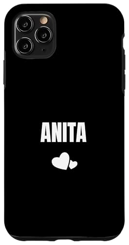 Anita Vorname Geburtstag Niedliches Herz Hülle für iPhone 11 Pro Max Anita Vorname Geburtstag Niedliches Herz Hülle für iPhone 11 Pro Max von First Name Gift Female Cute Heart Birthday Name