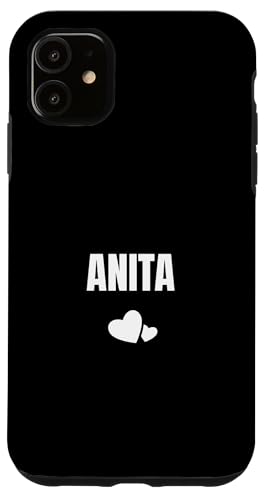 Anita Vorname Geburtstag Niedliches Herz Hülle für iPhone 11 Anita Vorname Geburtstag Niedliches Herz Hülle für iPhone 11 von First Name Gift Female Cute Heart Birthday Name