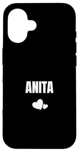Anita Vorname Geburtstag Niedliches Herz Hülle für iPhone 16 Anita Vorname Geburtstag Niedliches Herz Hülle für iPhone 16 von First Name Gift Female Cute Heart Birthday Name